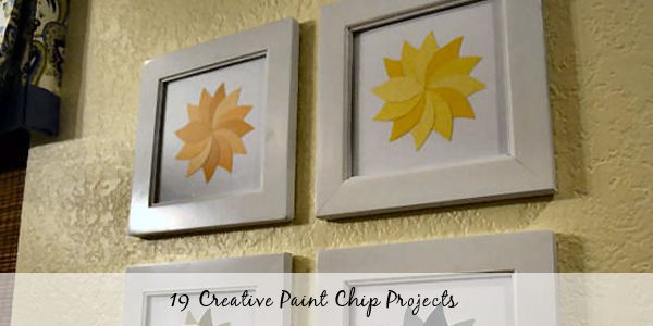 Decorate With Paint Chips