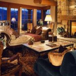 Living room designed by Abinitio Interiors, Colorado