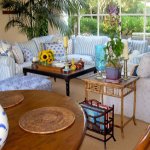 Living room Designed by Country Club Designers, Florida