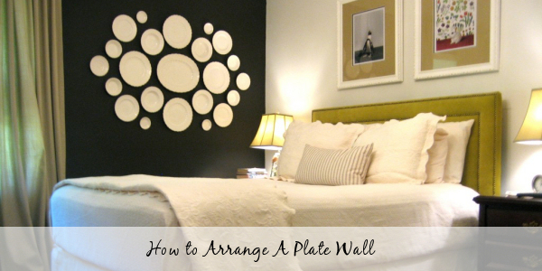 How To Arrange A Decorative Plate Wall
