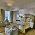 Bedroom designed by Interspace Design Group, Florida