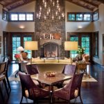 Living room designed by Jennifer Hoey Interior Design, Idaho