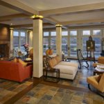 Living room designed by Nielsen-Wilson Design, Colorado