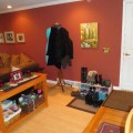 how to create an entryway / mudroom in a tight small space